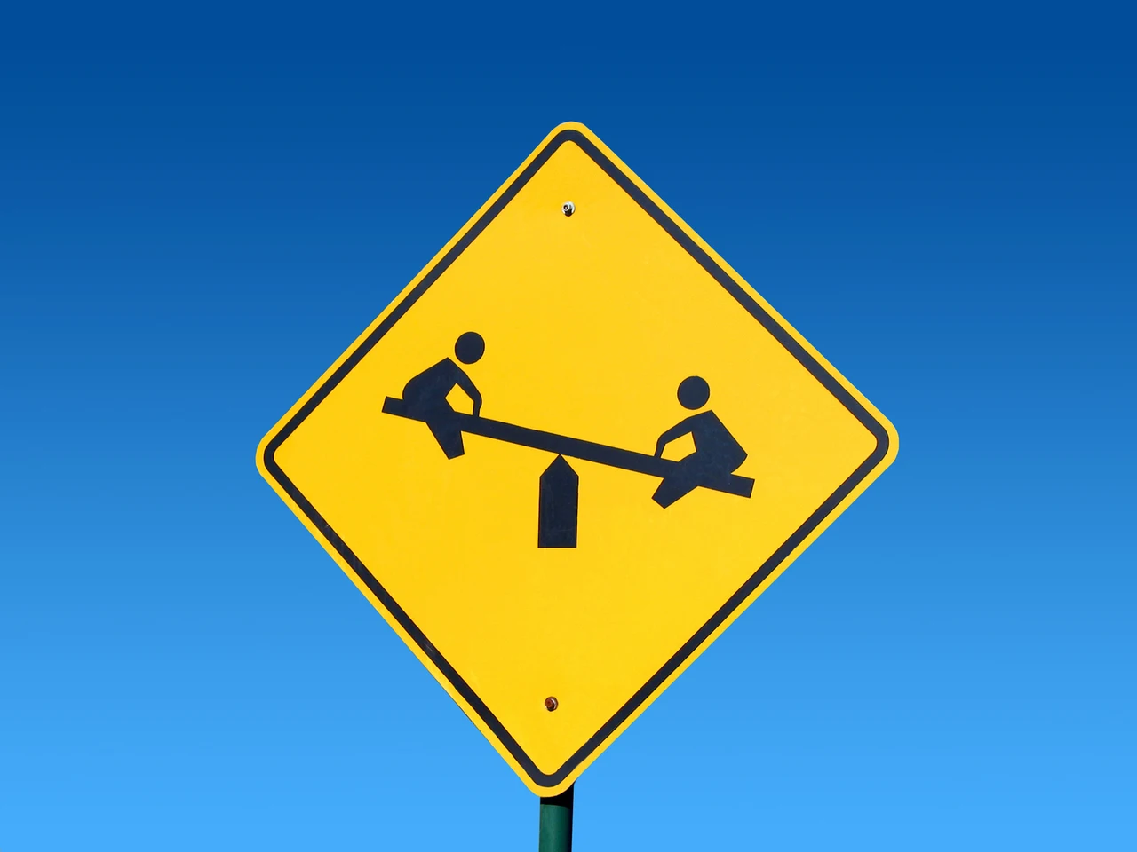 Yield to balance graphic image