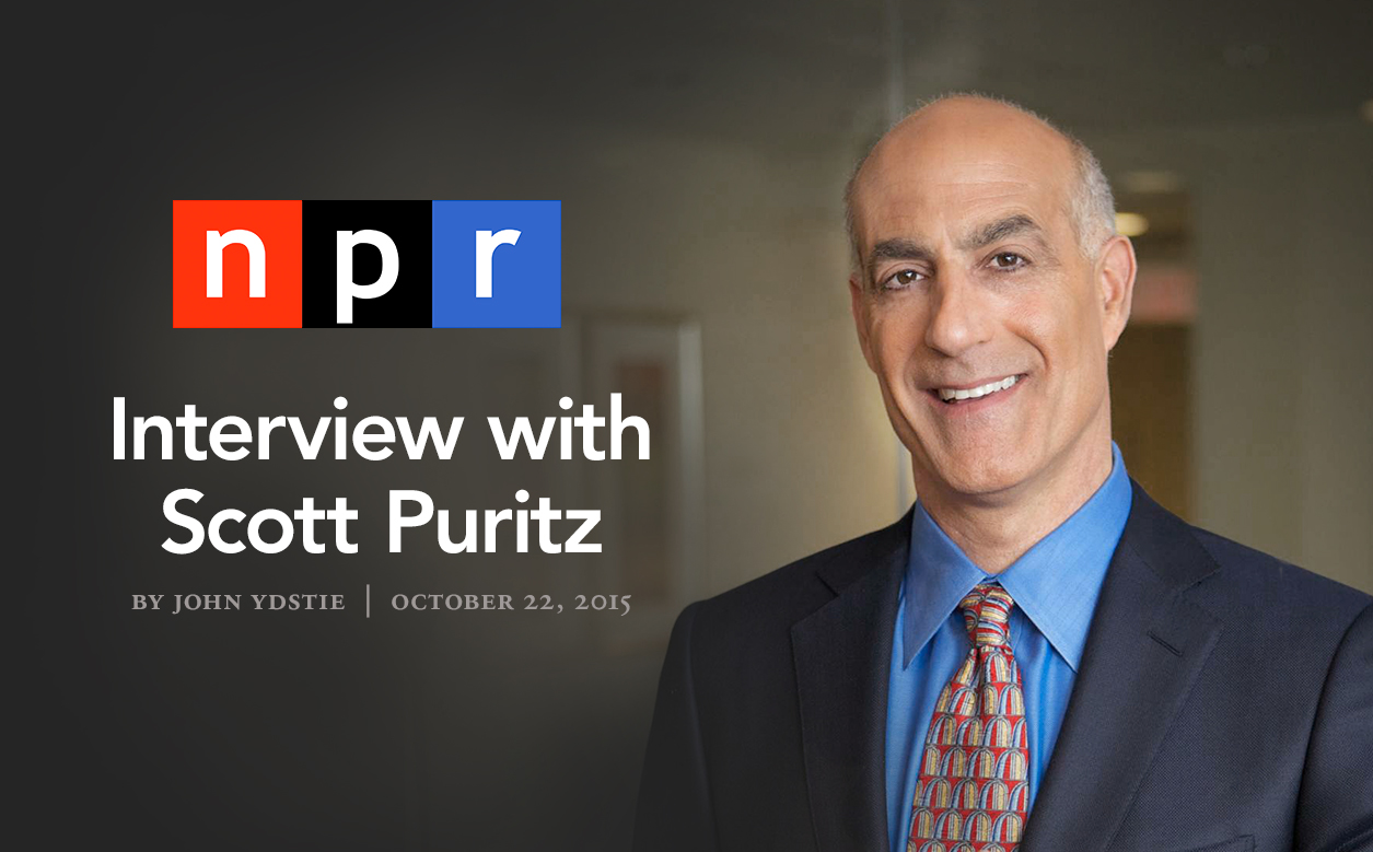 NPR Newsroom Scott Puritz Feature