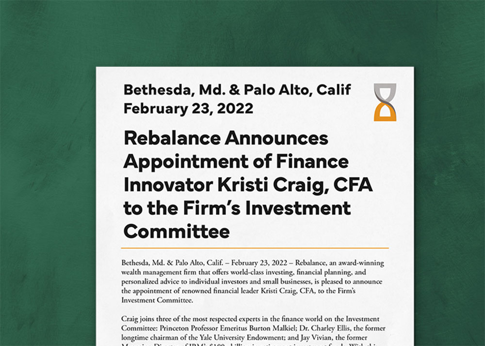 Rebalance Press Release Featured Post Mock UP