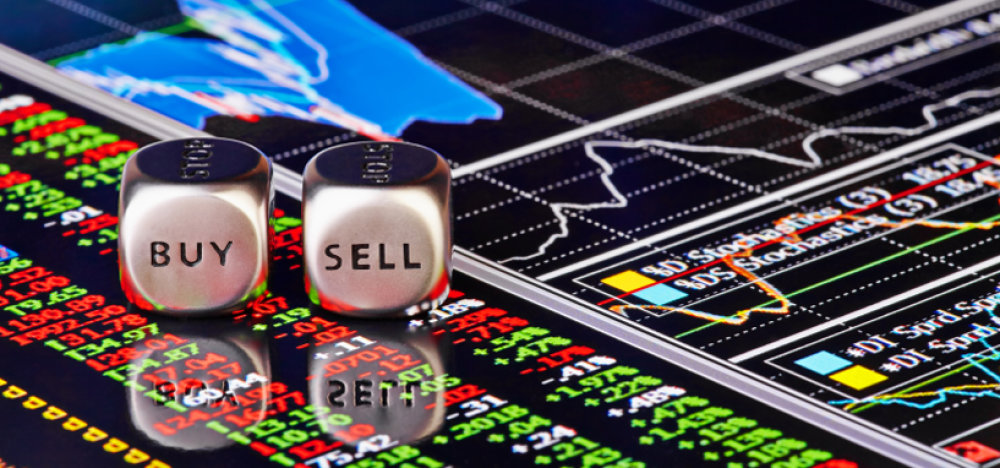 Buy Sell Stock Image