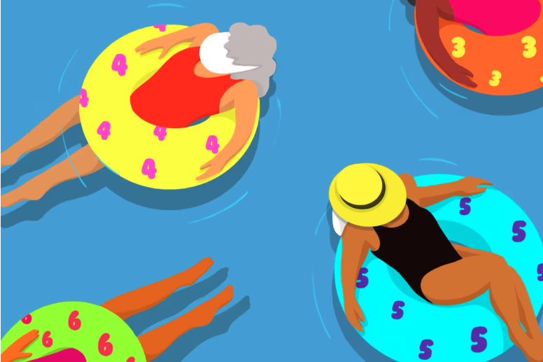 vacation relaxing graphic