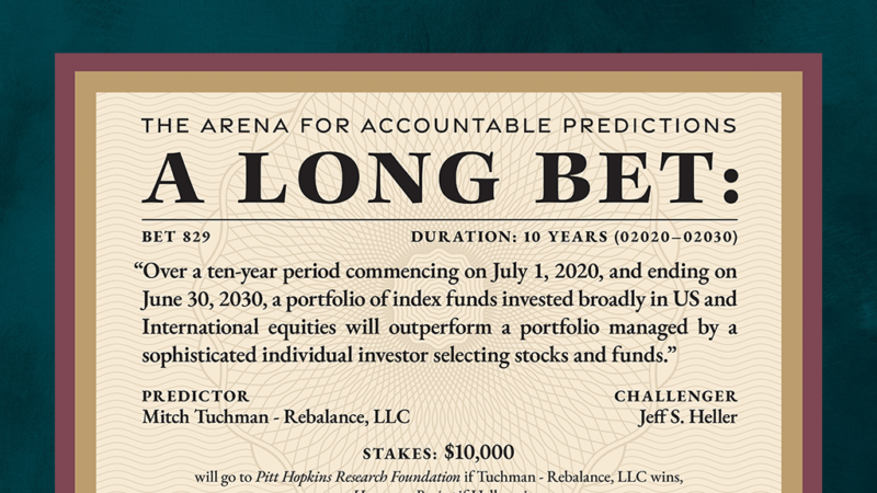 Mitch and Jeff Heller Create 10-year Long Bet